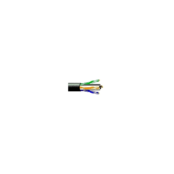 Belden 24-4P UTP SOL BC CAT 6 PO, LLDPE JKT BLACK OUTDOOR GEL, 1000FT OSP6U 0101000 - main